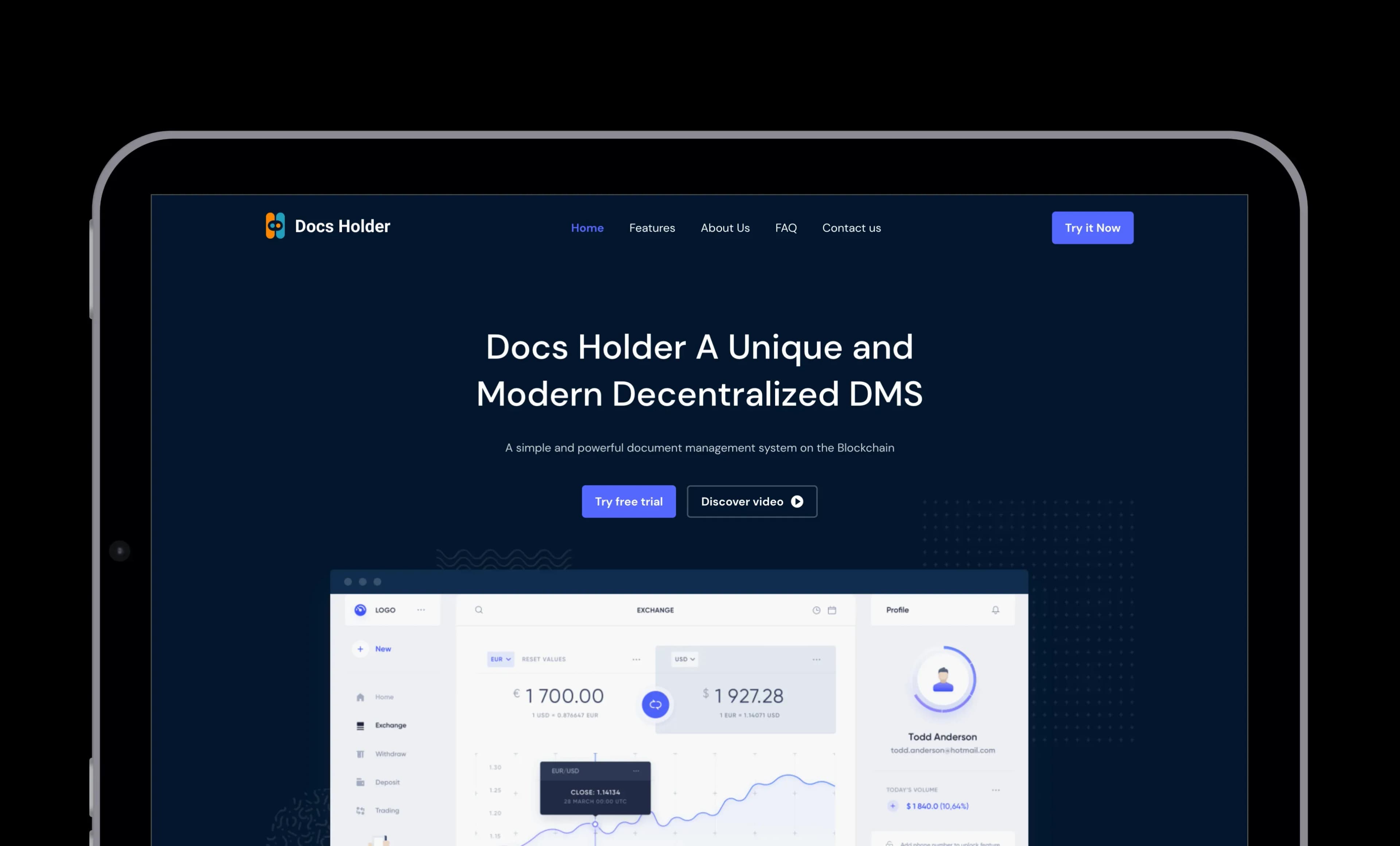 Docs Holder preview